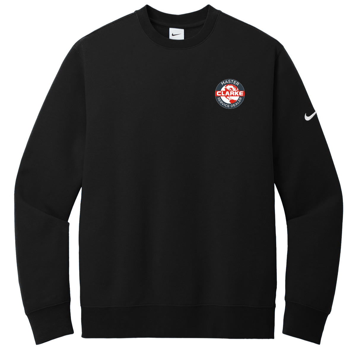 Men's Nike Club Fleece Sleeve Swoosh Crew