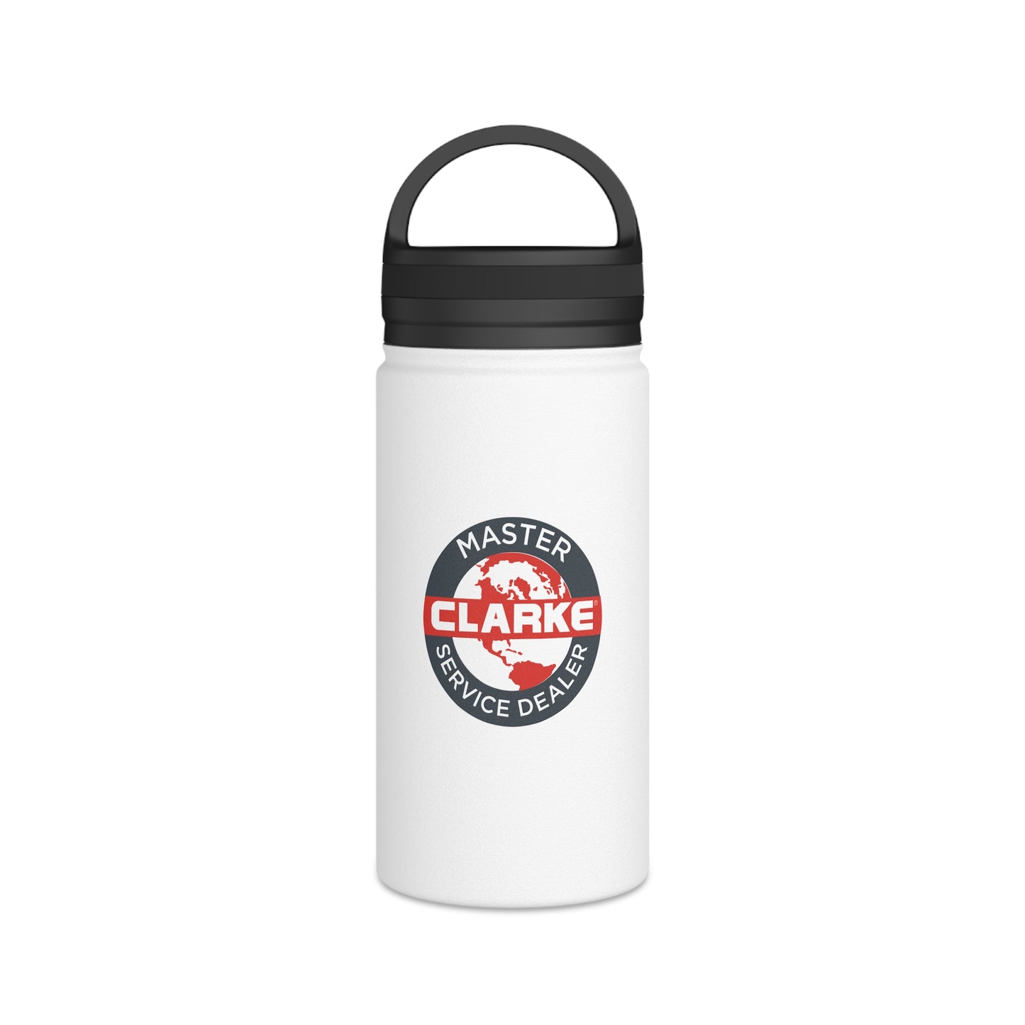 Stainless Steel Water Bottle, Handle Lid - Pump Engines