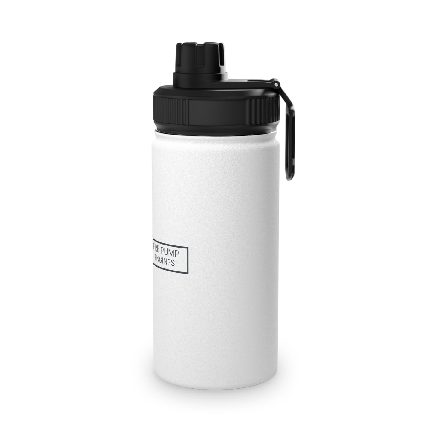 Stainless Steel Water Bottle, Sports Lid - Pump Engines
