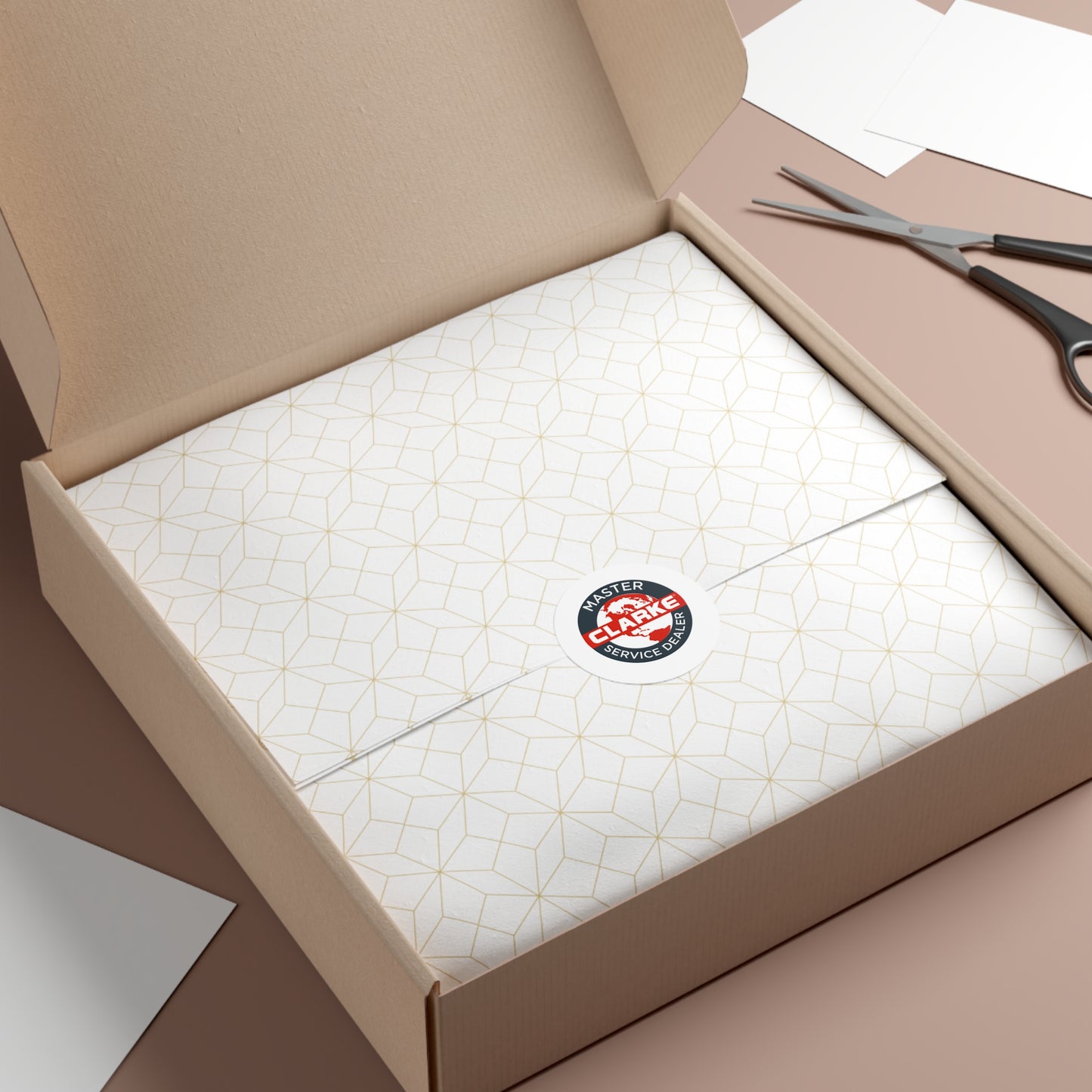 Round Vinyl Stickers - Pump Engines