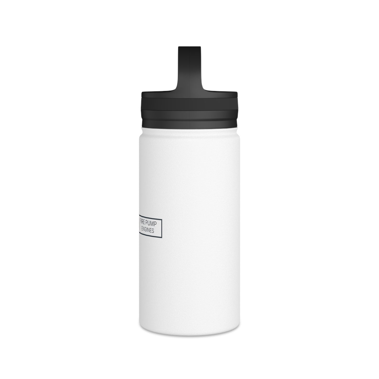 Stainless Steel Water Bottle, Handle Lid - Pump Engines