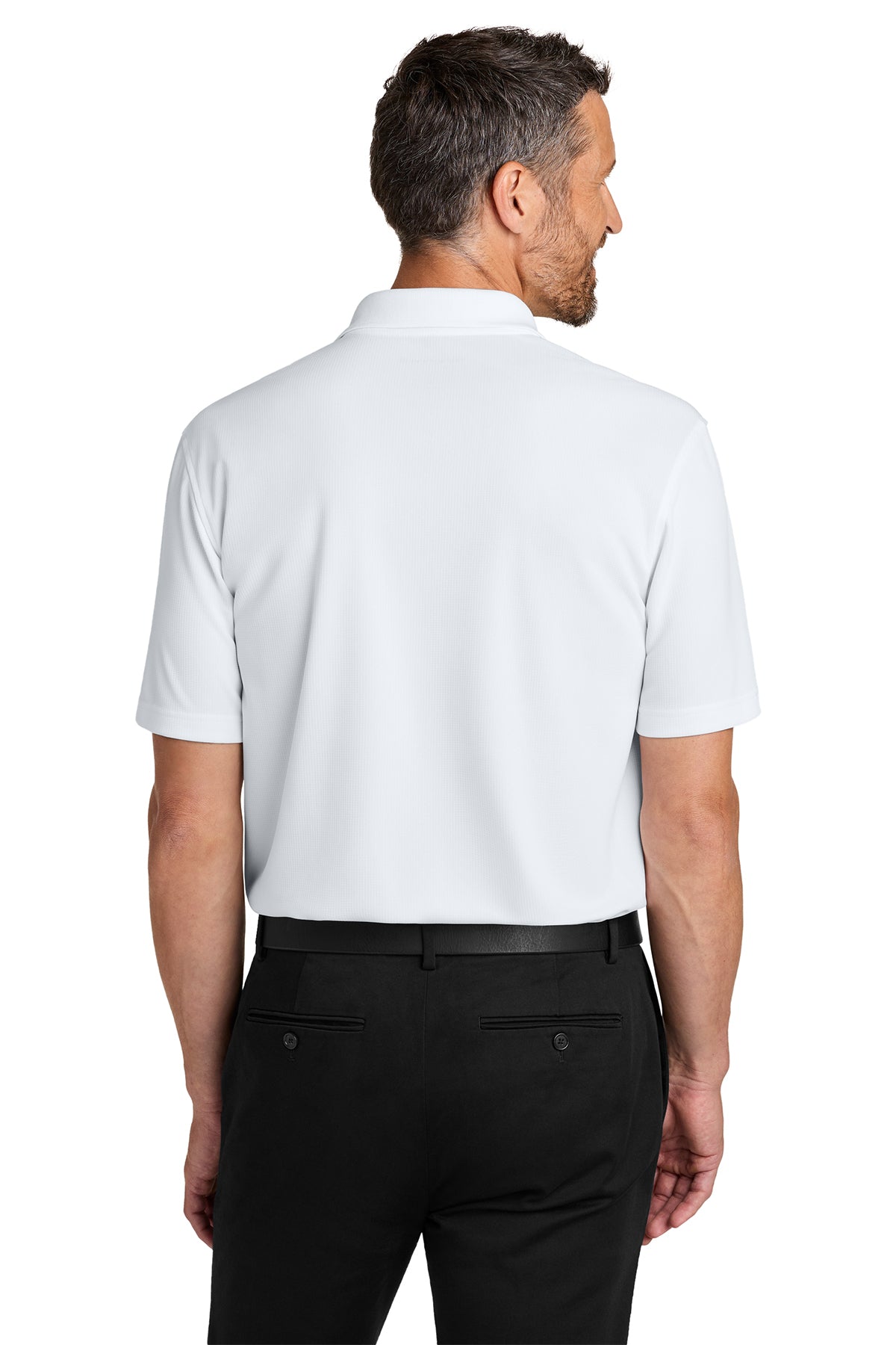 Men's Dry Zone Stain-Release Grid Polo