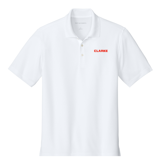 Men's Dry Zone Stain-Release Grid Polo