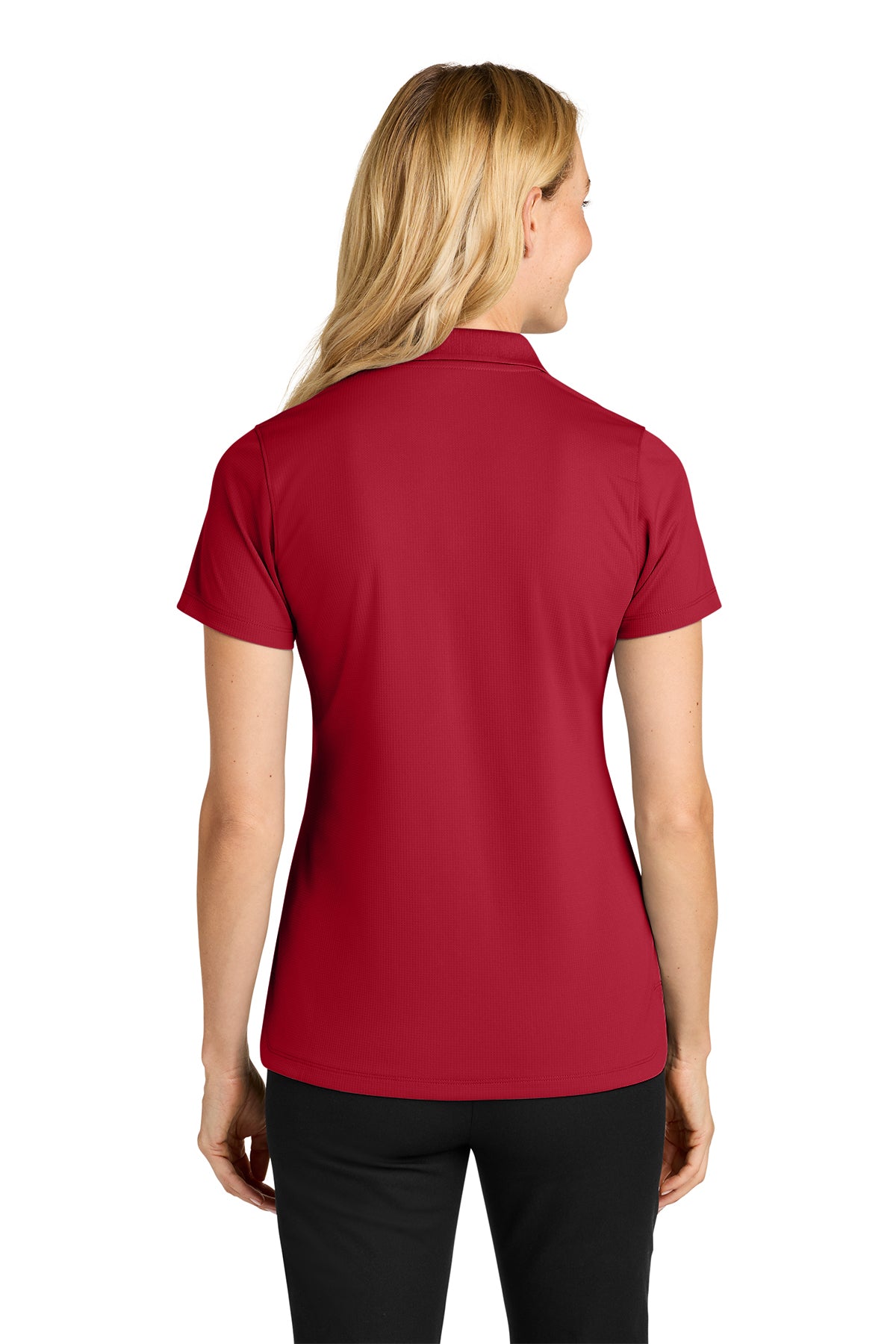 Women’s Dry Zone Stain-Release Grid Polo