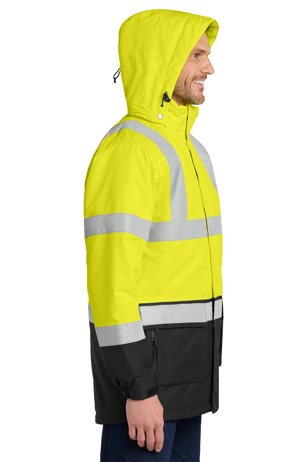 Men's Port Authority® ANSI 107 Class 3 Safety Heavyweight Parka - Pump Engines