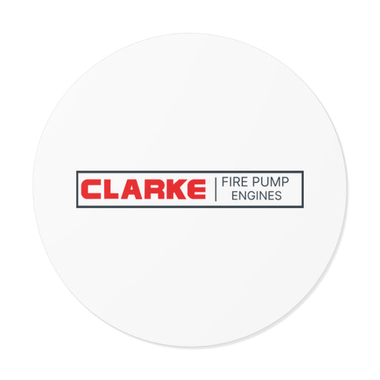Round Vinyl Stickers - Pump Engines