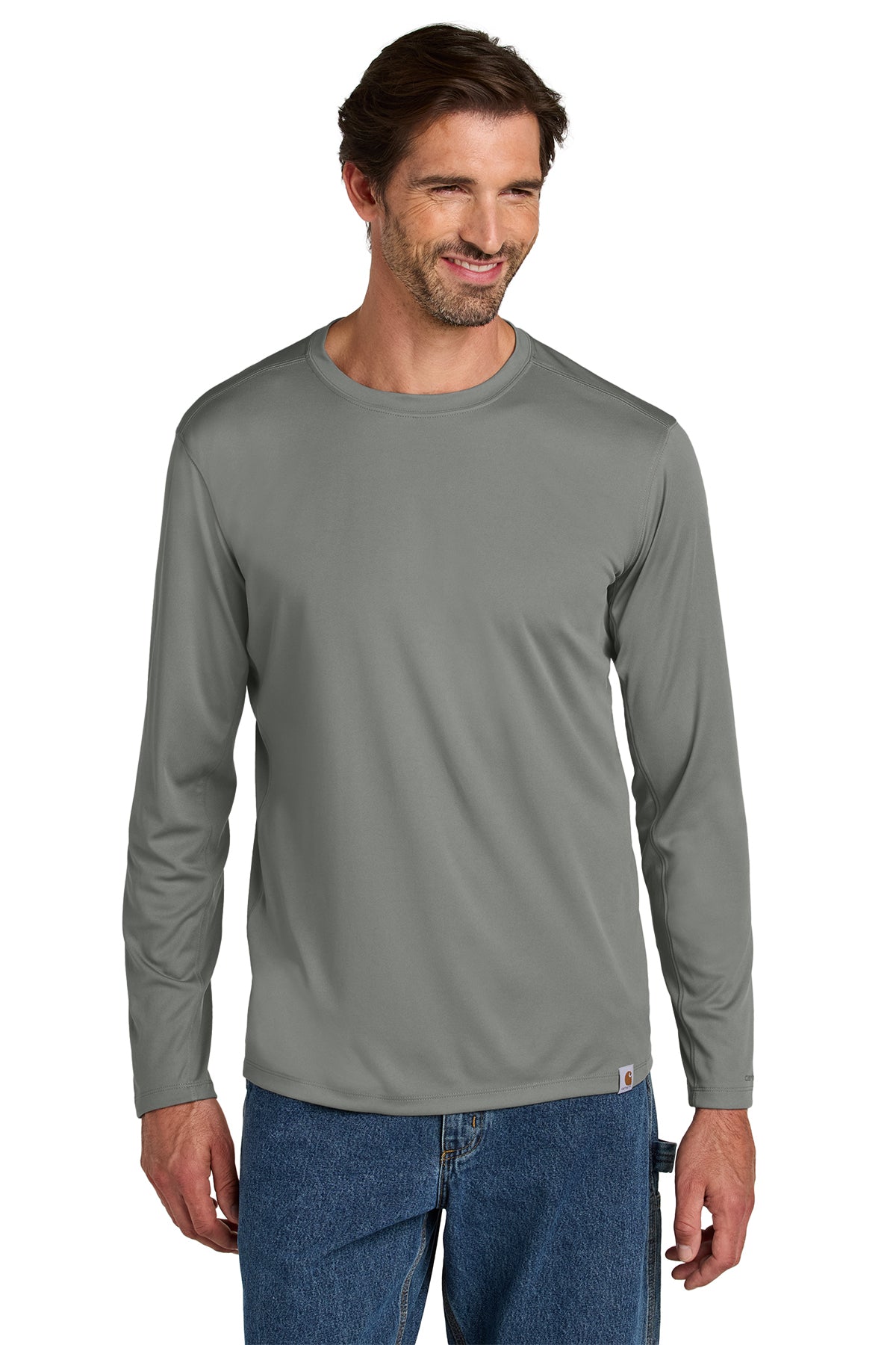 Unisex Carhartt Force® Sun Defender™ Long Sleeve T-Shirt - Pump Engines