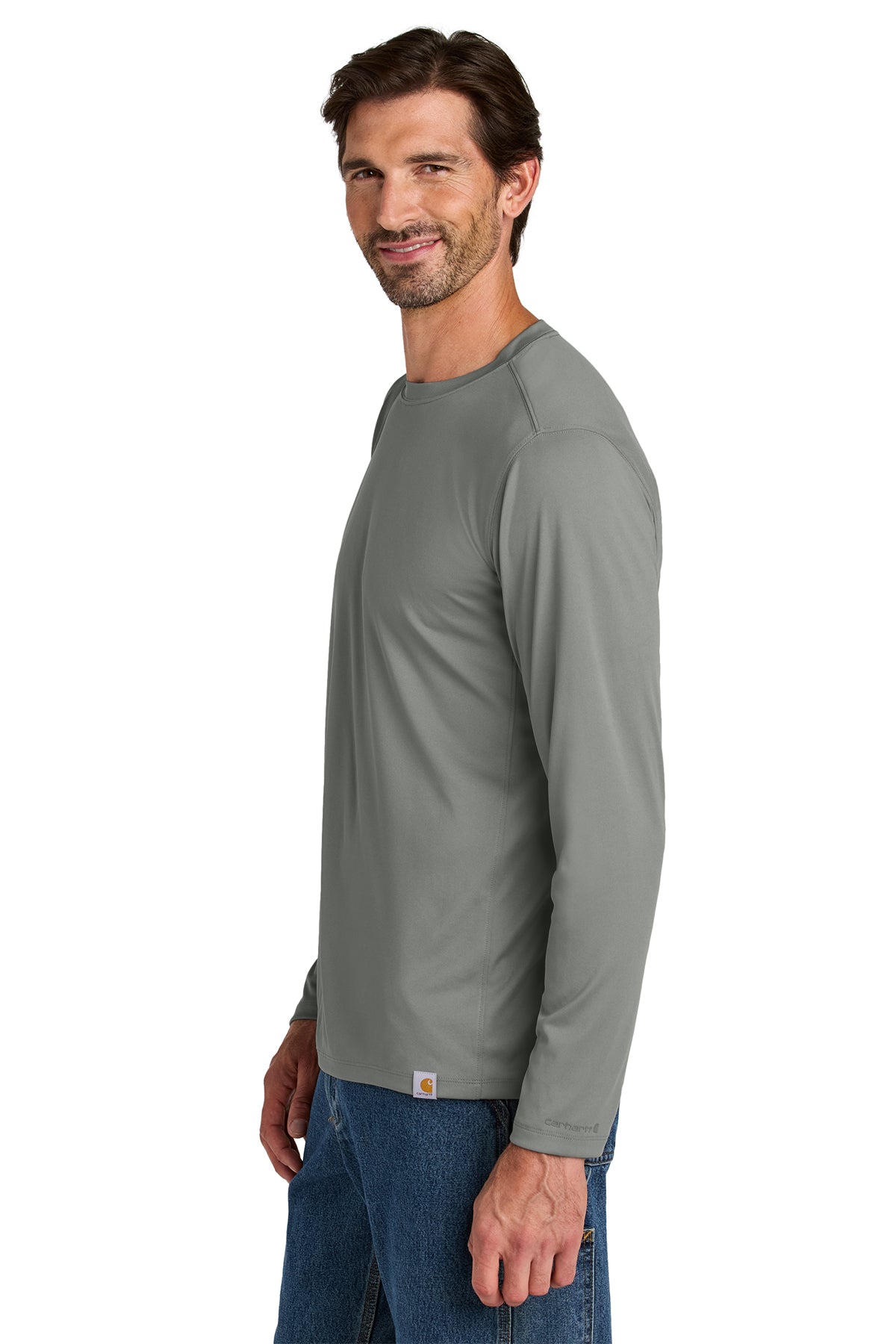 Unisex Carhartt Force® Sun Defender™ Long Sleeve T-Shirt - Pump Engines