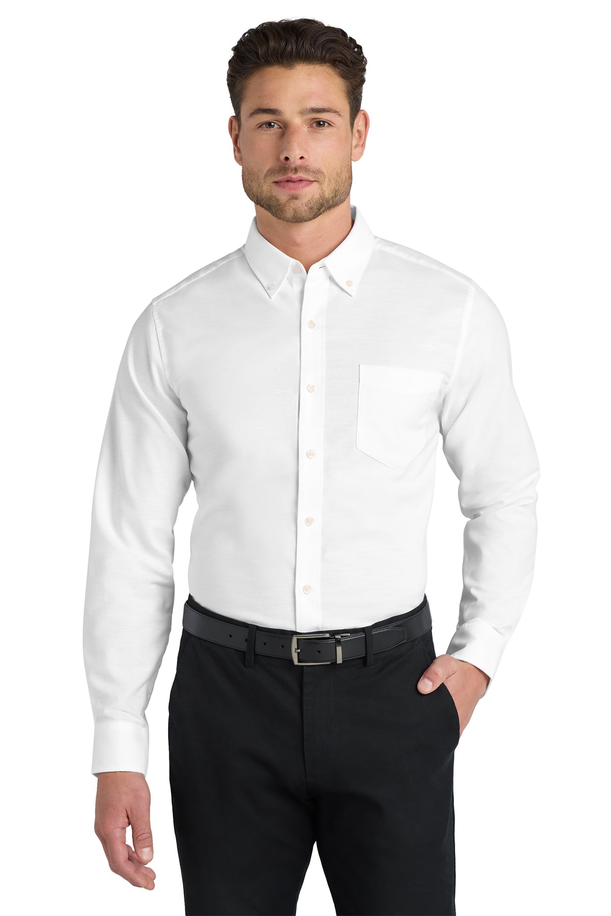 Port Authority® SuperPro Oxford Shirt - Pump Engines