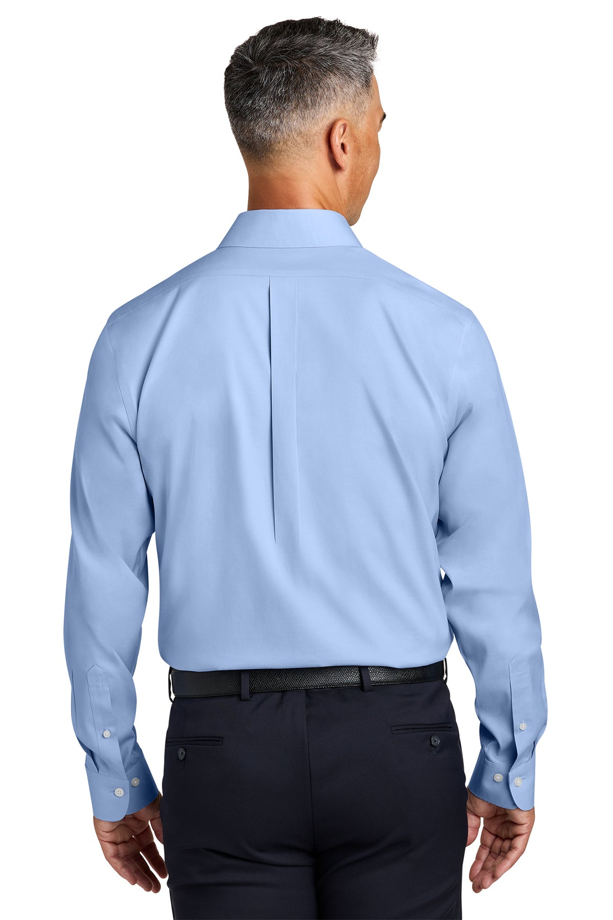 Men's Brooks Brothers® Wrinkle-Free Stretch Pinpoint Spread Collar Shirt - Pump Engines