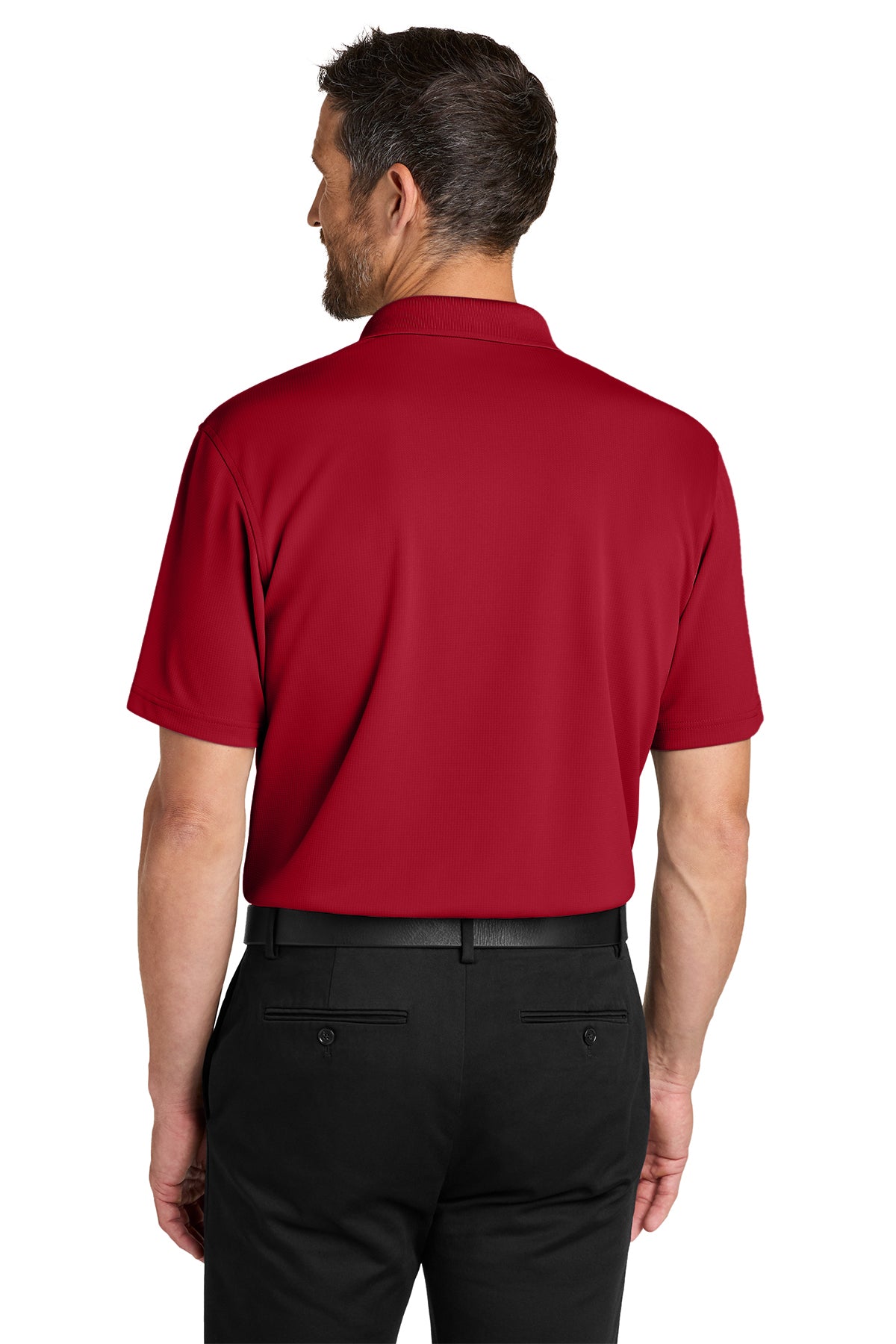 Men's® Dry Zone Stain-Release Grid Polo