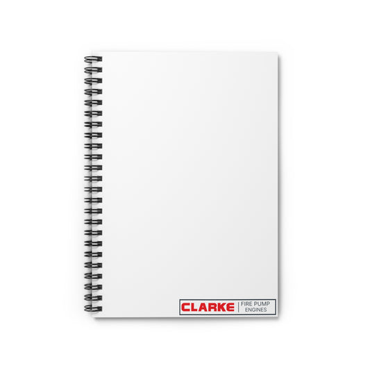 Spiral Notebook - Ruled Line - Pump Engines