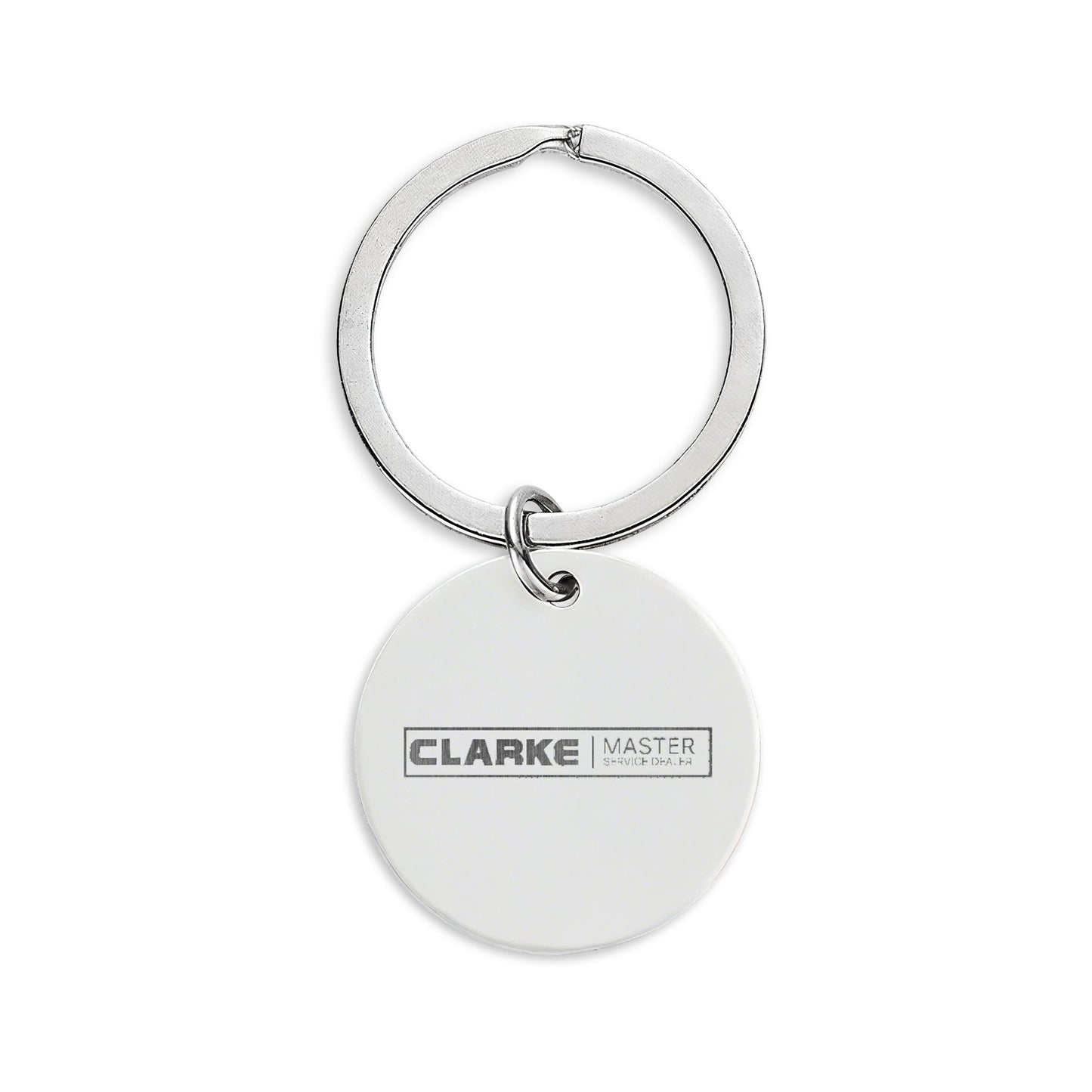 Stainless Steel Round Keychain (Engraving)