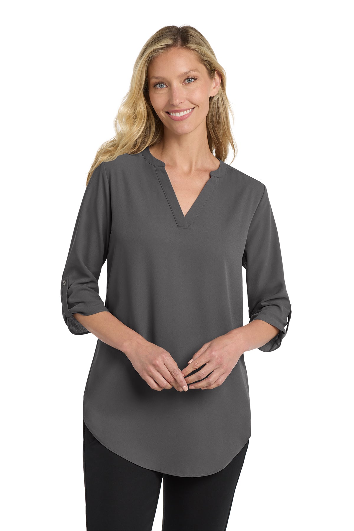 Port Authority® Women's 3/4-Sleeve Tunic Blouse - Pump Engines