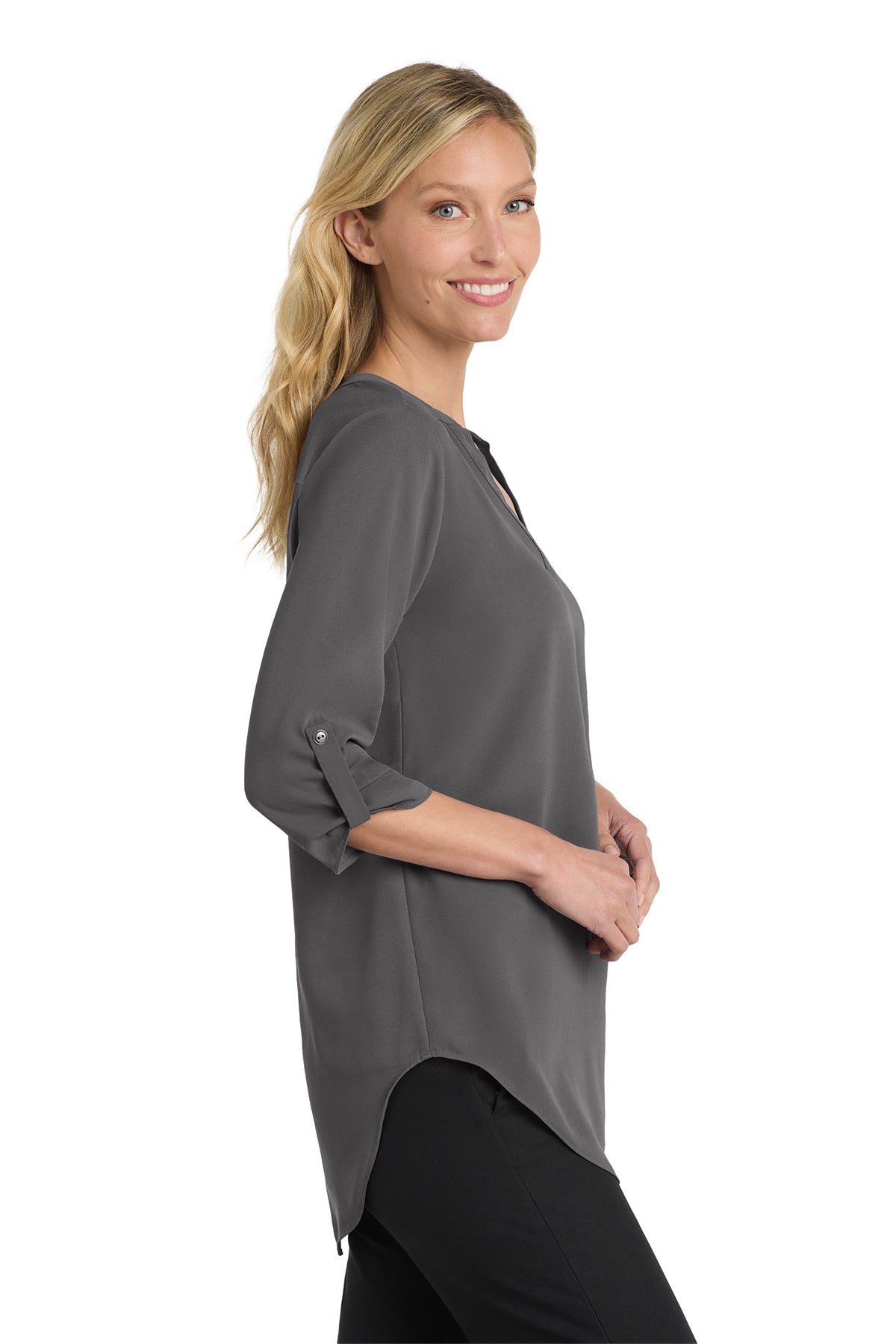 Port Authority® Women's 3/4-Sleeve Tunic Blouse - Pump Engines