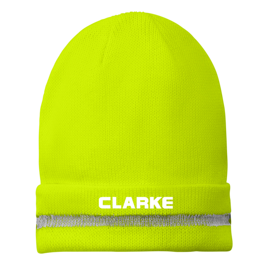 CornerStone® Enhanced Visibility Beanie with Reflective Stripe