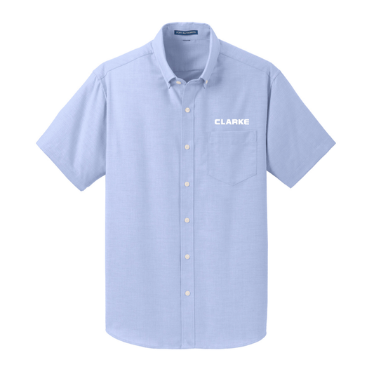 Men's Port Authority® Short Sleeve SuperPro™ Oxford Shirt