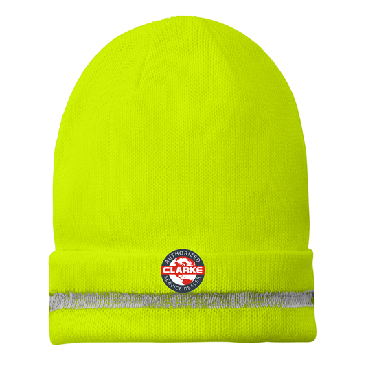 CornerStone® Enhanced Visibility Beanie with Reflective Stripe