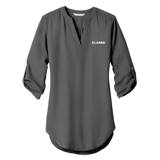 Port Authority® Women's 3/4-Sleeve Tunic Blouse