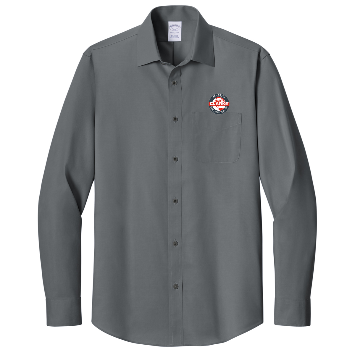 Men's Brooks Brothers® Wrinkle-Free Stretch Pinpoint Spread Collar Shirt