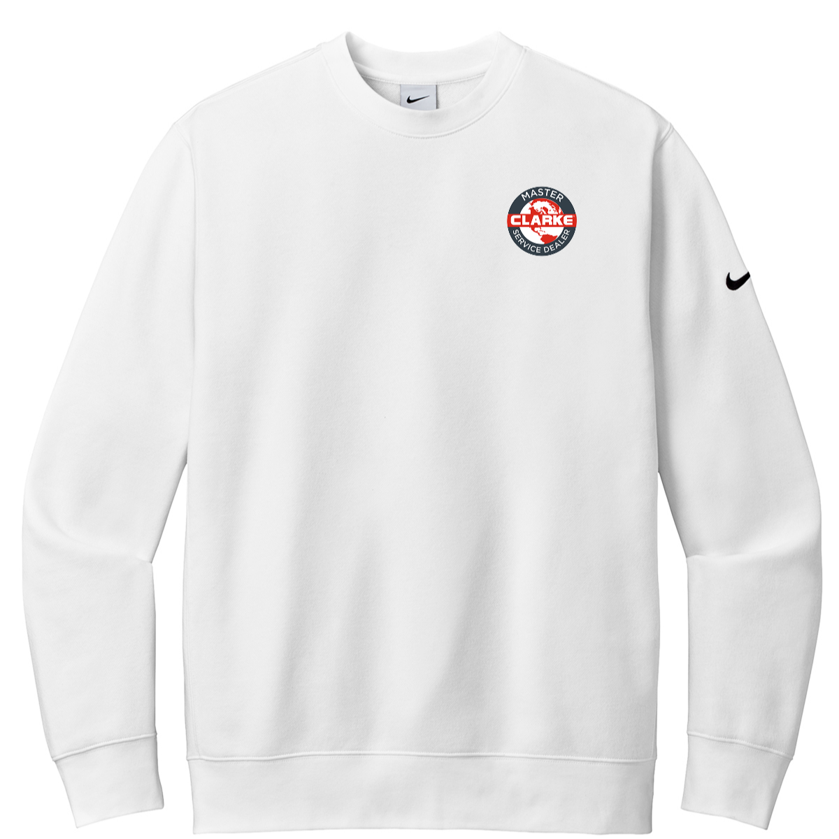 Men's Nike Club Fleece Sleeve Swoosh Crew