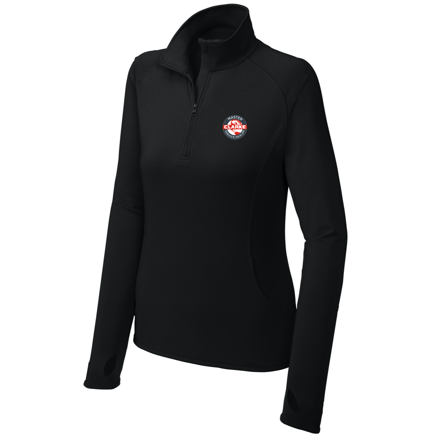 Sport-Tek® Women's Sport-Wick® Stretch 1/4-Zip Pullover - Pump Engines
