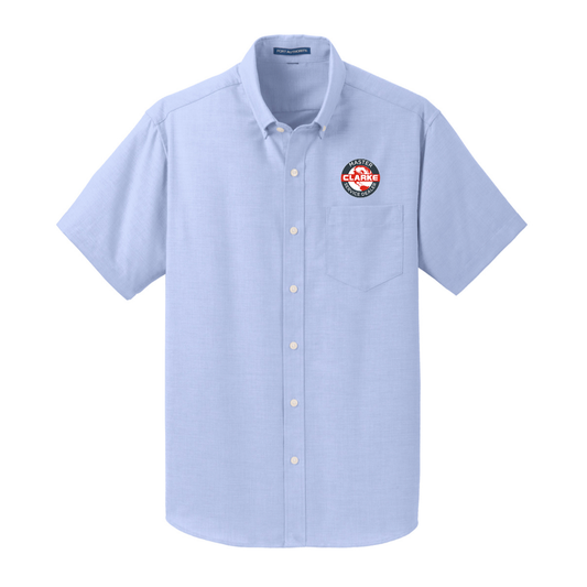 Men's Port Authority® Short Sleeve SuperPro™ Oxford Shirt