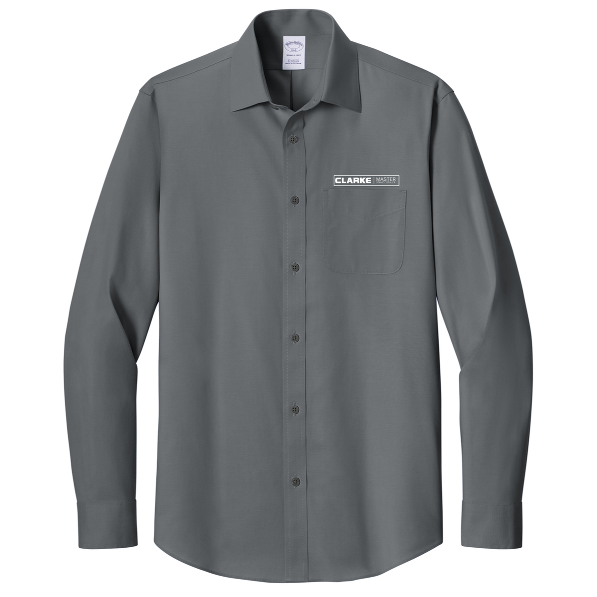 Men's Brooks Brothers® Wrinkle-Free Stretch Pinpoint Spread Collar Shirt