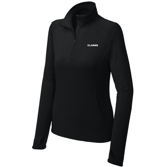 Sport-Tek® Women's Sport-Wick® Stretch 1/4-Zip Pullover