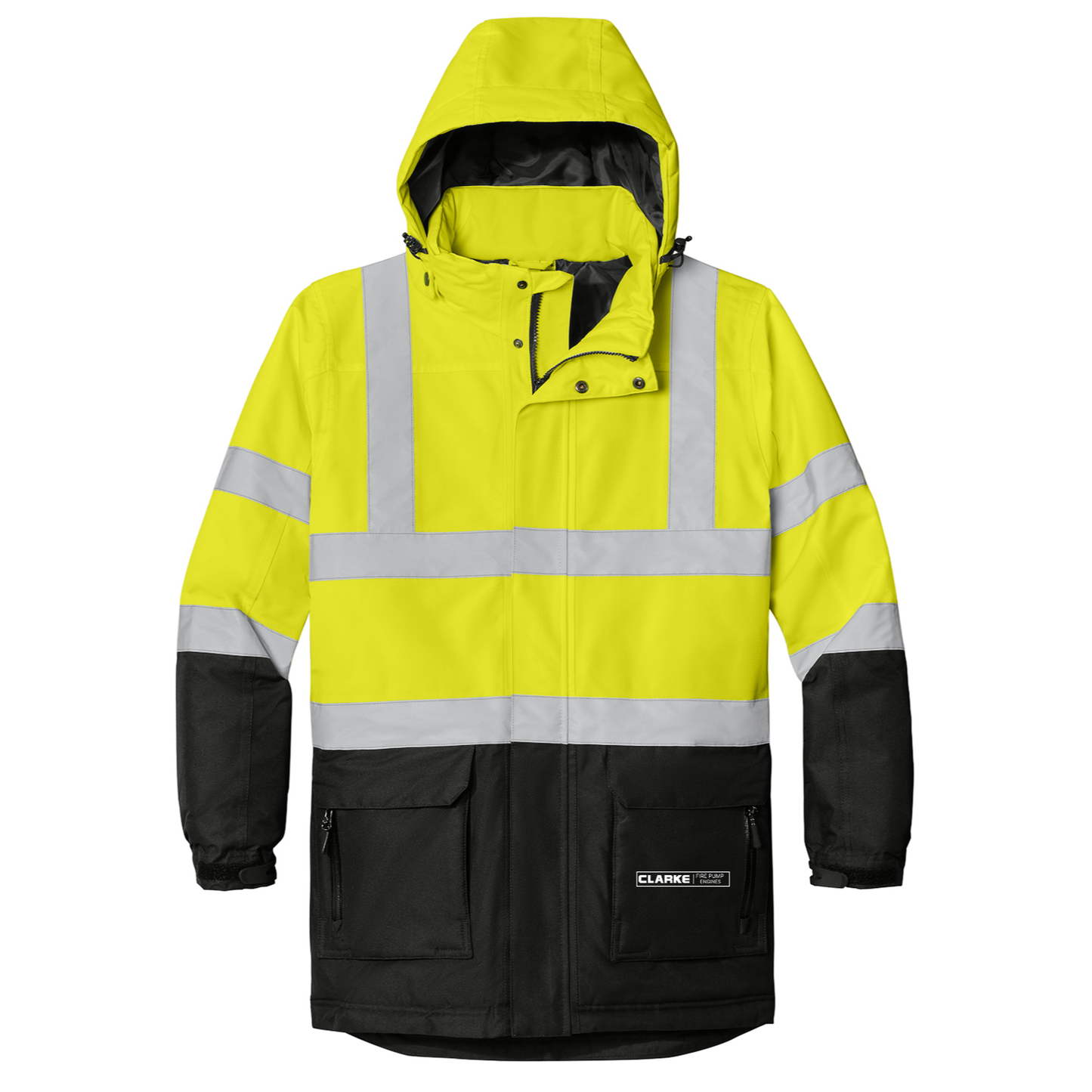 Men's Port Authority® ANSI 107 Class 3 Safety Heavyweight Parka - Pump Engines