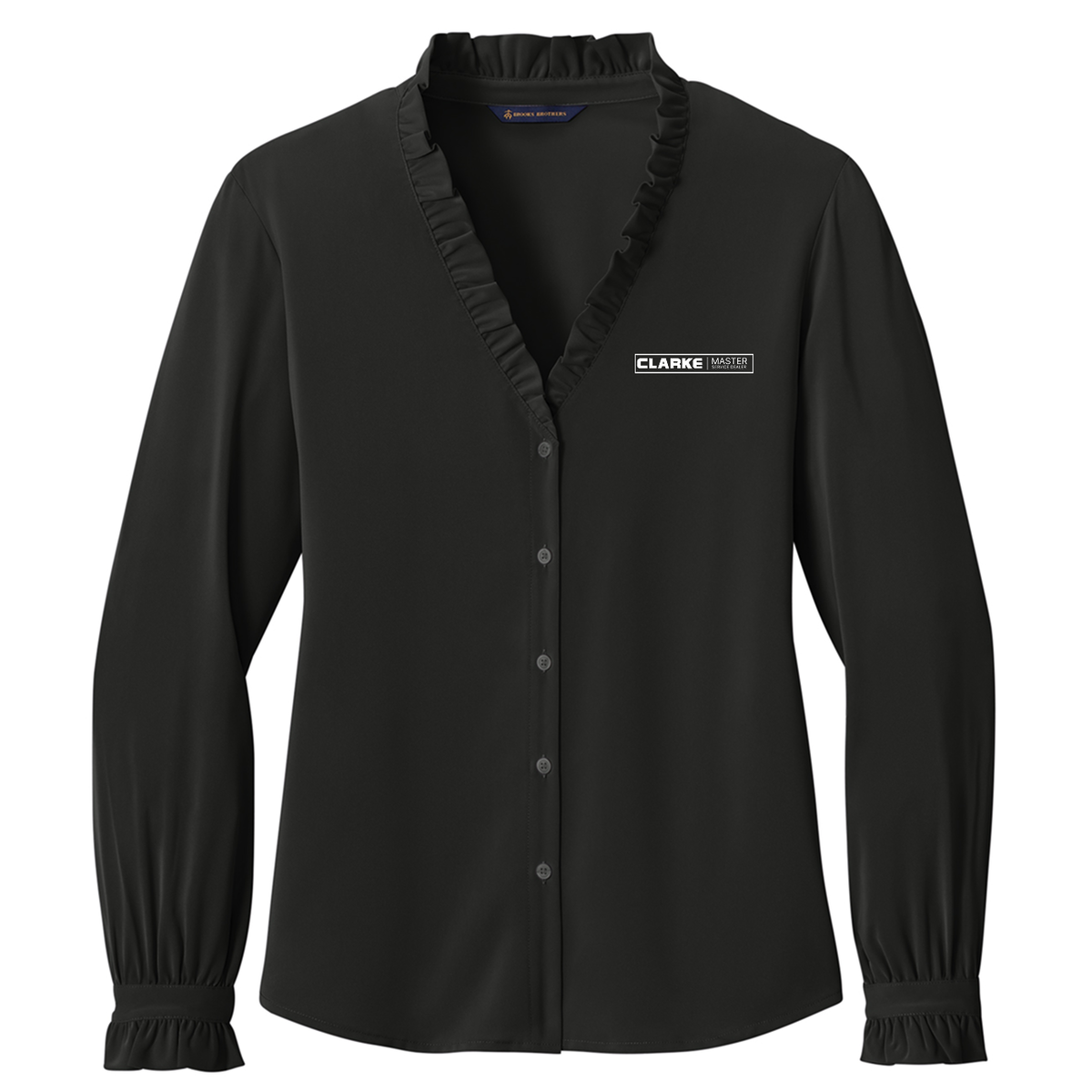 Women’s Brooks Brothers® Long Sleeve Ruffle Collar Blouse