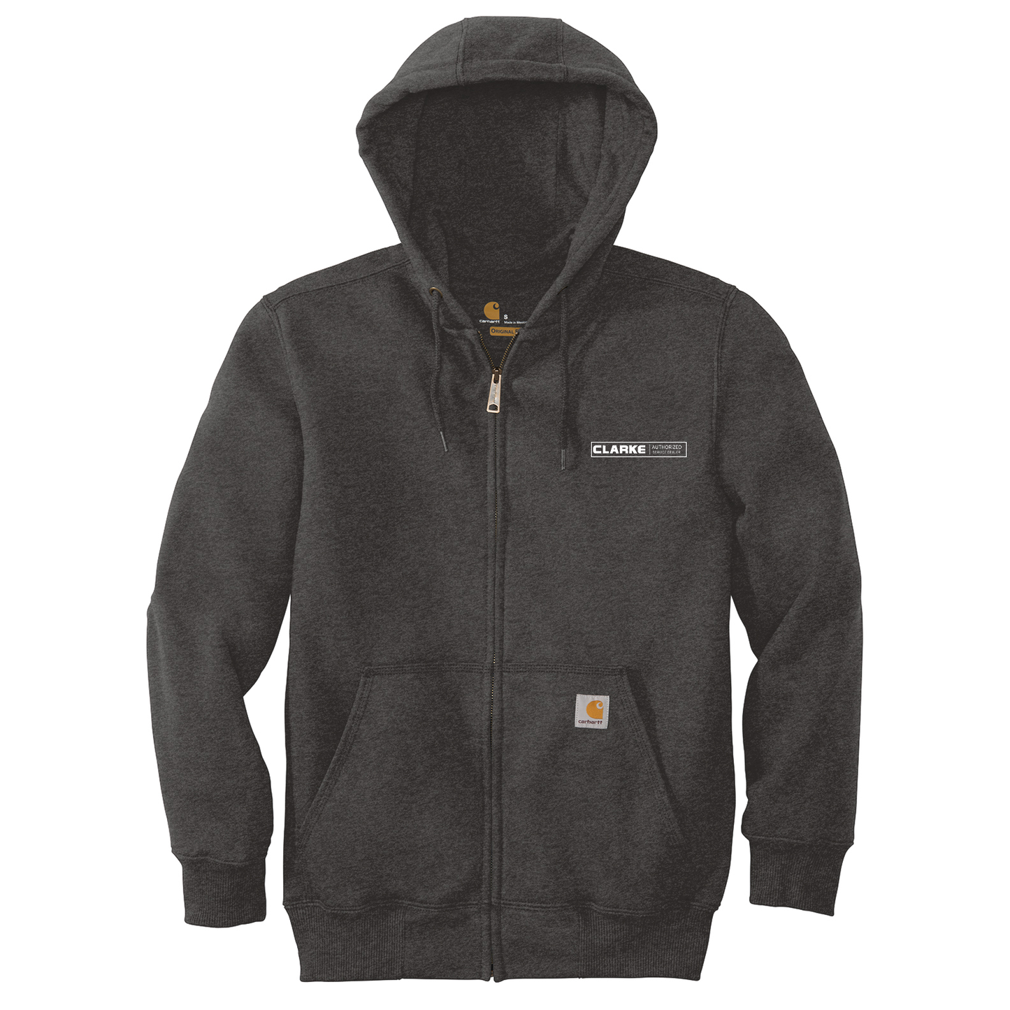 Men's Carhartt ® Rain Defender ® Paxton Heavyweight Hooded Zip-Front Sweatshirt