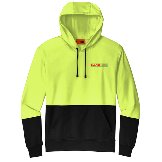 Men's CornerStone® Enhanced Visibility Fleece Pullover Hoodie