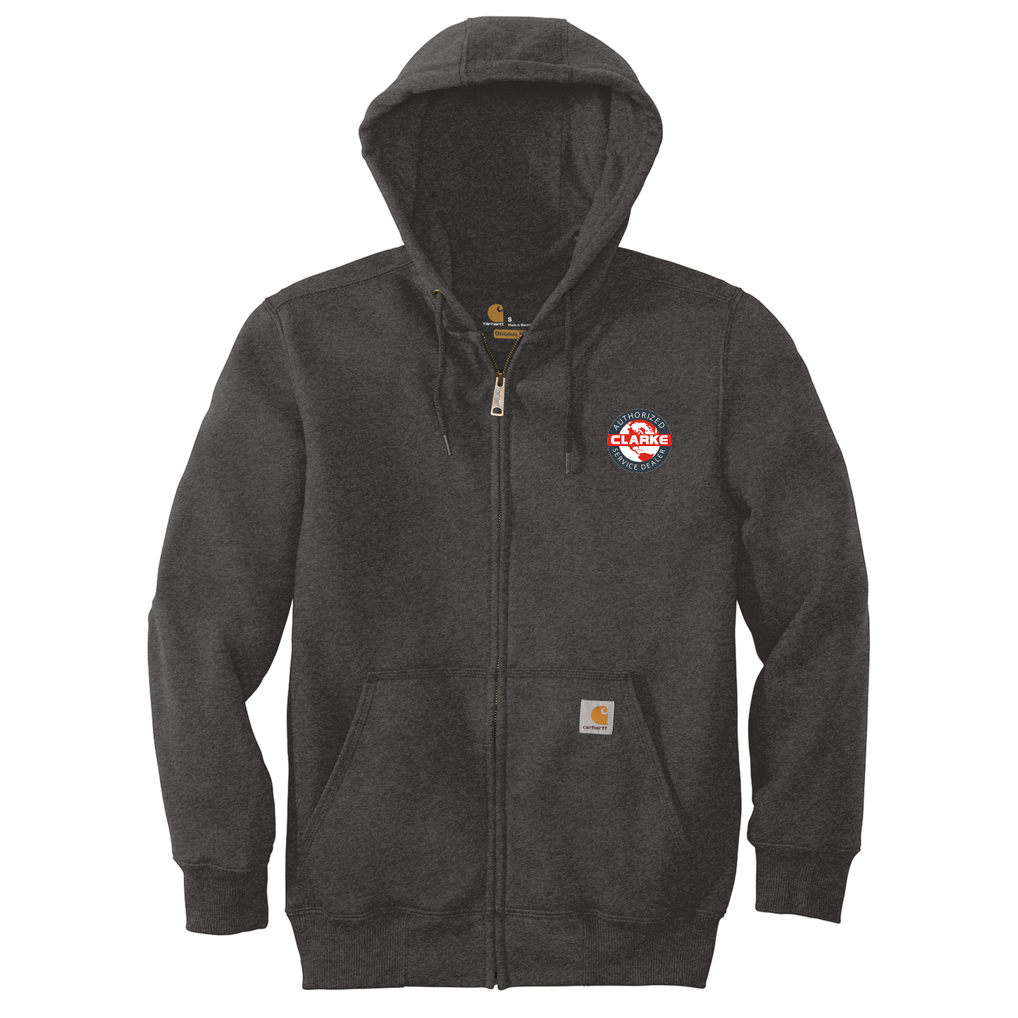 Men's Carhartt ® Rain Defender ® Paxton Heavyweight Hooded Zip-Front Sweatshirt
