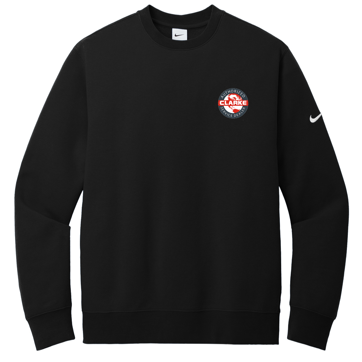 Men's Nike Club Fleece Sleeve Swoosh Crew