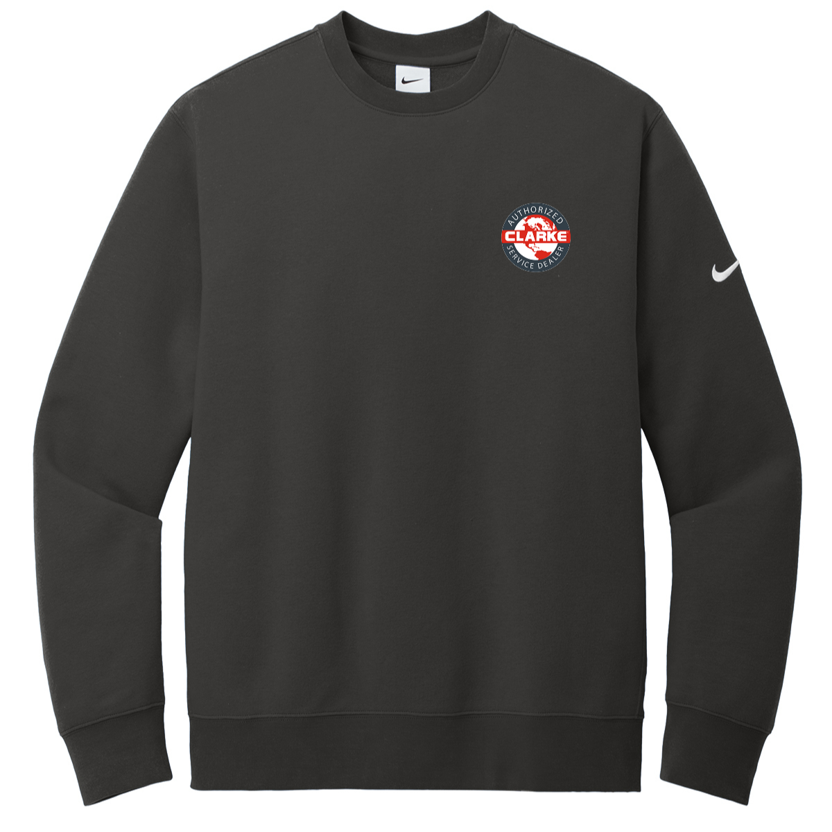 Men's Nike Club Fleece Sleeve Swoosh Crew