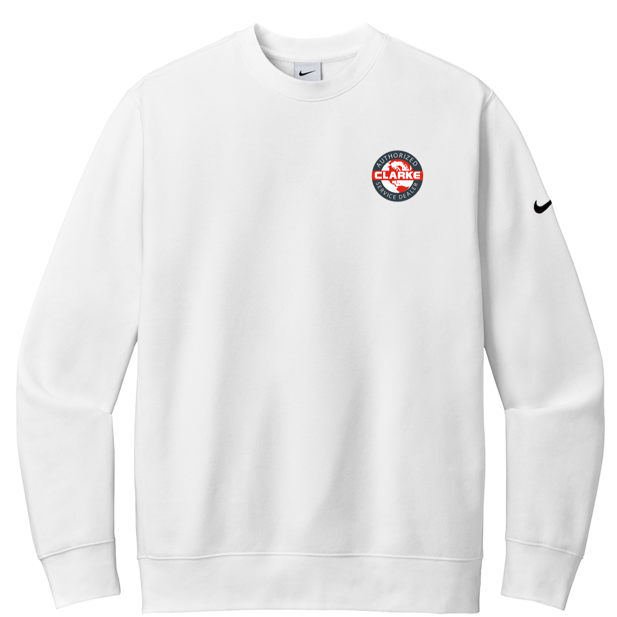 Men's Nike Club Fleece Sleeve Swoosh Crew