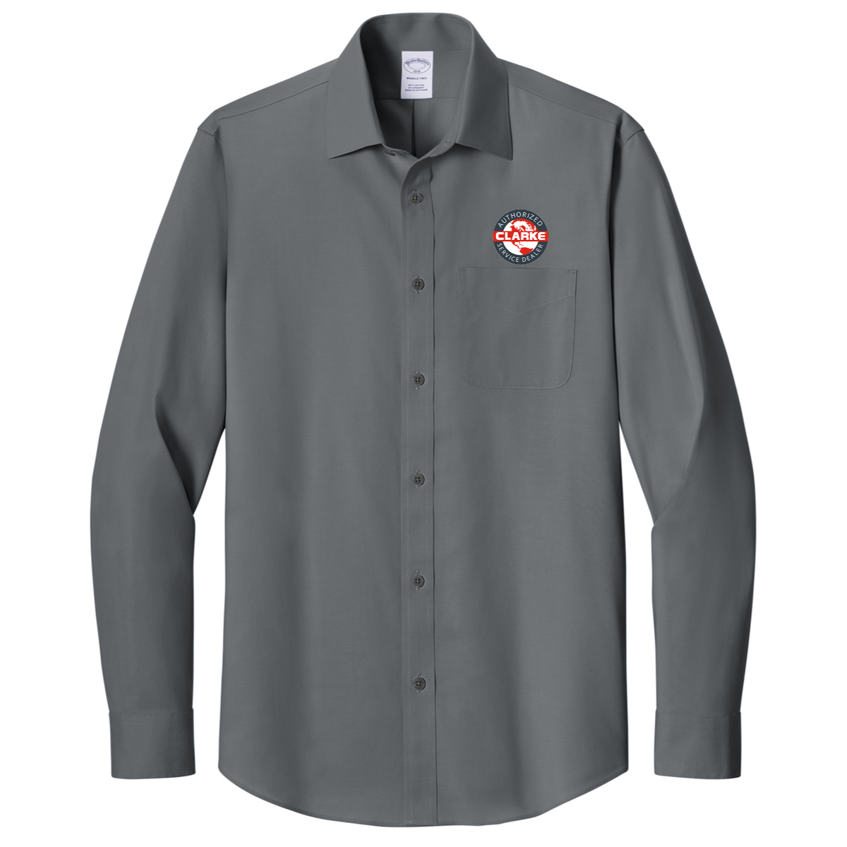 Men's Brooks Brothers® Wrinkle-Free Stretch Pinpoint Spread Collar Shirt